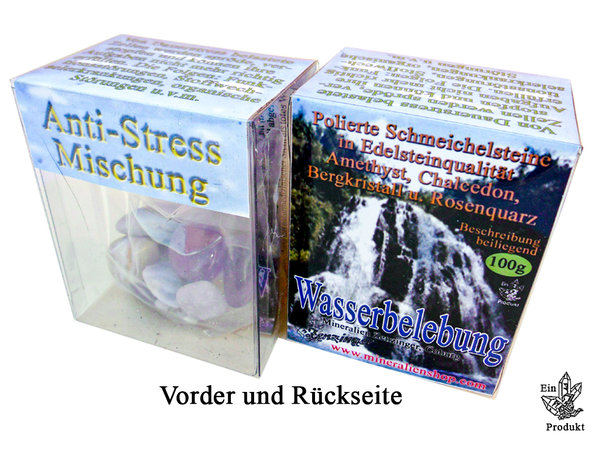 Wassersteine Anti-Stressmischung zum Energetisieren von Wasser / WS1